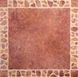 Piso Cerámico Cobian Rojo 44x44 cm Lamosa Cobertura: 1.92 m² por caja PZ1053