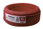 Cable de Cobre PVC 6 AWG Rojo EC2409R