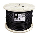 Cable de Cobre PVC 8 AWG Negro EC2419N