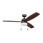 Ventilador de Techo Estévez Eliseo Bronce 52" con Luz EV1251