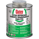 Cemento para PVC de Viscosidad Gruesa Transparente (16 oz / 473 ml), Modelo 32346MX, Oatey PG3168