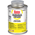 Limpiador Transparente para Tubos y Conexiones de PVC/CPVC (4 oz / 118 ml), Modelo 32374MX, Oatey PG3172