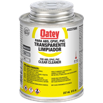 Limpiador Transparente para Tubos y Conexiones de PVC/CPVC (8 oz / 236 ml), Modelo 32375MX, Oatey PG3173