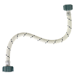 Conector Flexible de Vinilo Blanco para Lavabo 40 cm PG7230