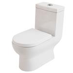 Inodoro Tendenzza One Piece Ferrara Dual Flush 3/6 Litros con Asiento Blanco PM2022