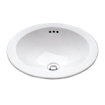 Lavabo American Standard Redondo Blanco PM7185