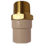 Adaptador Macho CPVC con Inserción Metálica de 1/2” – 13 mm PT6442