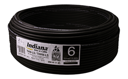 Cable de Cobre PVC 6 AWG Negro EC2409N