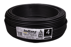 Cable de Cobre PVC 4 AWG Negro EC2410N