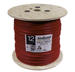 Cable de Cobre PVC 12 AWG Rojo EC2417R