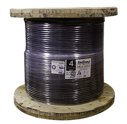 Cable de Cobre PVC 4 AWG Negro EC2421