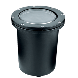 Luminaria de Piso Tecnolite Negro ED5229