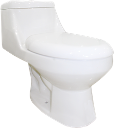 Inodoro Gold Union One Piece con Asiento Soho Blanco PM2842