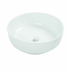 Lavabo de Sobreponer Ovalín Blanco LV-4302-01 Cerámica PM5480