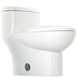 Inodoro American Standard One Piece Doble Descarga Tofino con Asiento Blanco PM7308