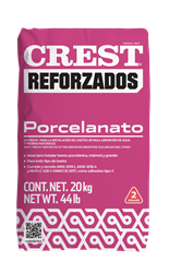 Adhesivo Crest Porcelanato 20 kg PR2111