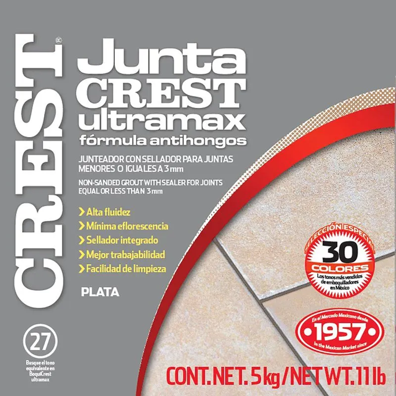 Juntacrest Ultramax Platino 5 kg PR2225