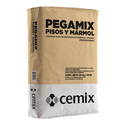 Pegamix Pisos y Mármol Blanco 20 kg Cemix PR40032