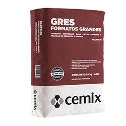 Adhesivo Gres Formatos Grandes 20 kg Cemix PR4194