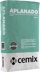 Aplanado Cemix Gris 40 kg PR4568