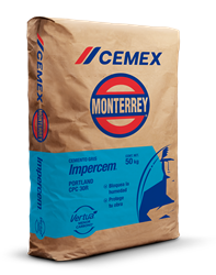 Cemento Impercem Impermeable de Cemex PR4000