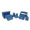 Juego De Accesorios Ceramicos Azul Colonial PM2030