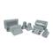 Juego De Accesorios Ceramicos Gris PM2032