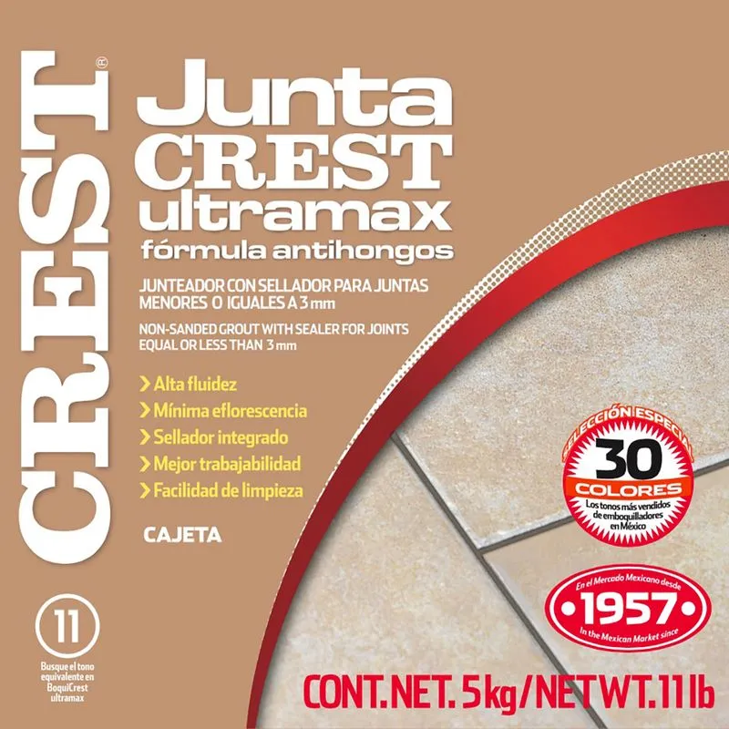 Juntacrest Ultramax Cajeta 5 kg PR2223